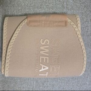 Sweet Sweat Waist Trimmer Belt - Nude size M
